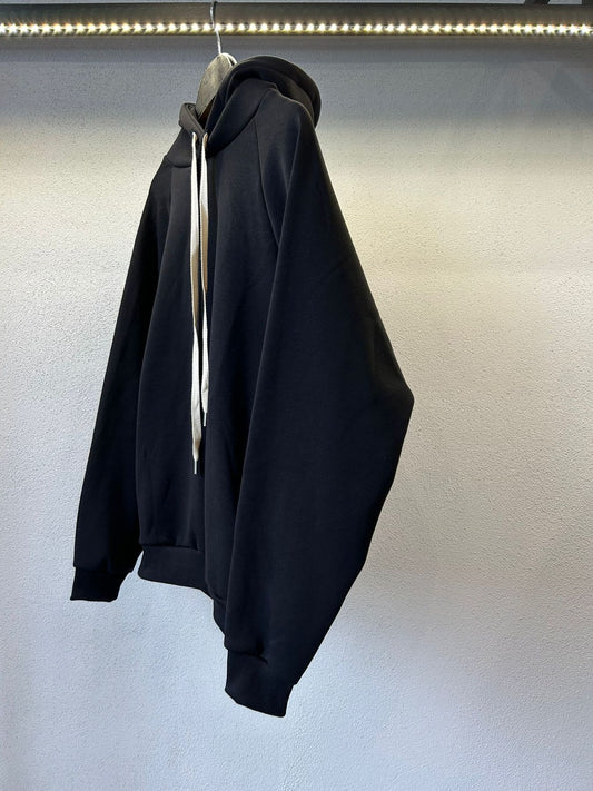 HOODIE MANICA RAGLAN CON LACCI