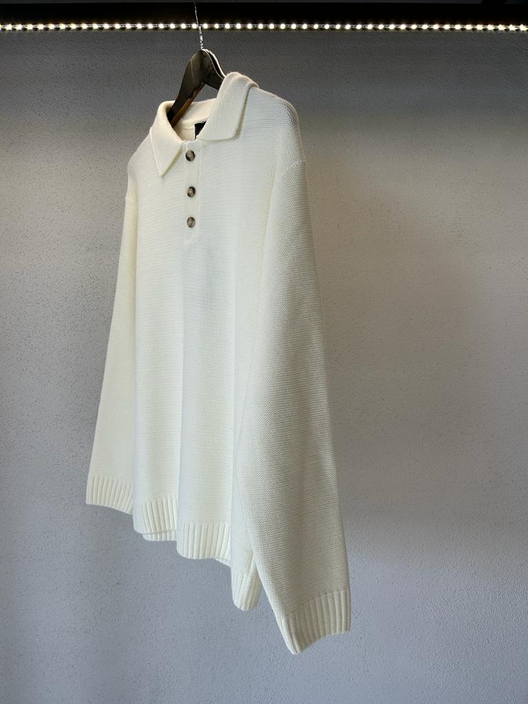 MAGLIONE POLO IN LANA