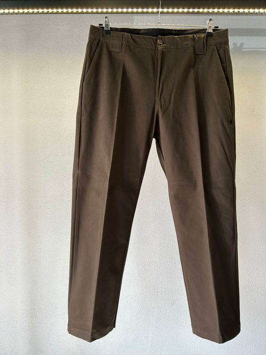 PANTALONE VITA ALTA IN GABARDINE DA COMPLETO