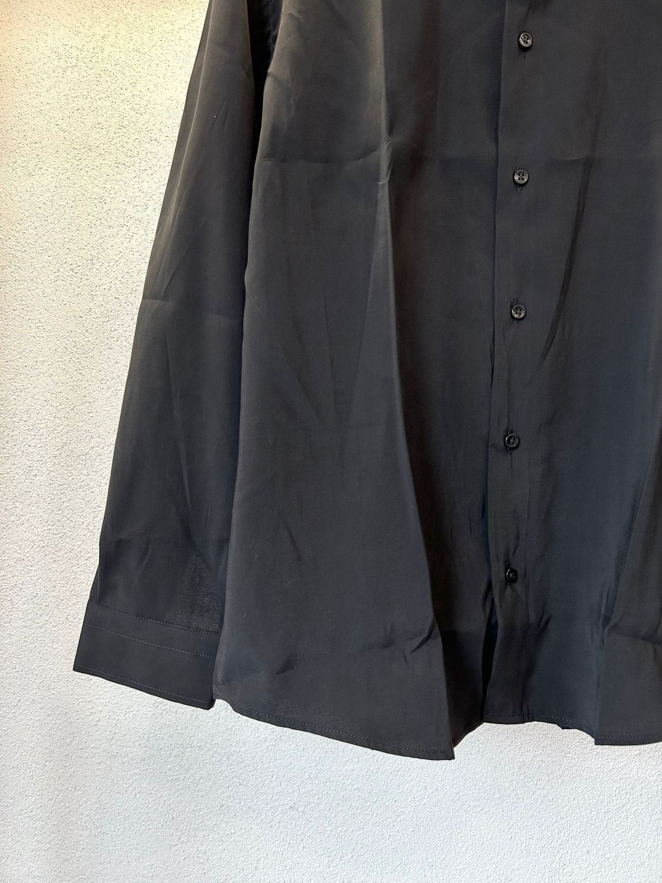 CAMICIA OVERSIZE IN CUPRO