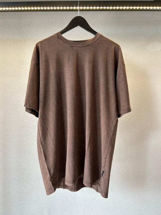 T SHIRT IN COTONE LAVATO OVERSIZE