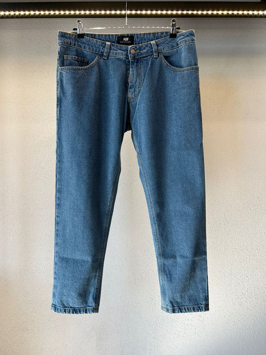 JEANS REGULAR LAVAGGIO INTERMEDIO