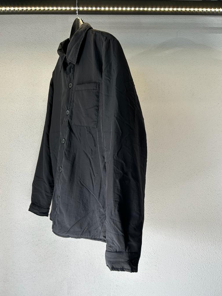 GIACCA CAMICIA IN NYLON IMBOTTITA CON TASCA
