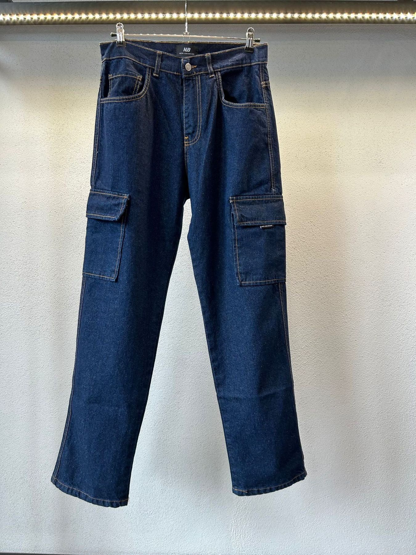 JEANS CARGO LAVAGGIO ZERO FONDO COMODO
