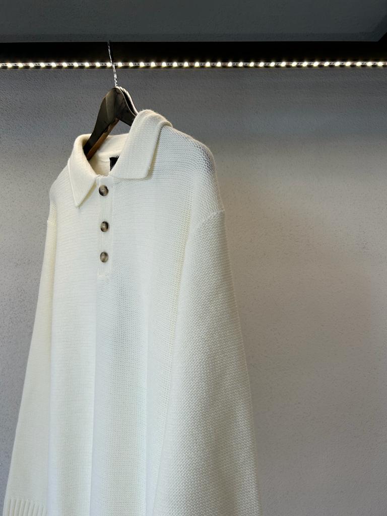 MAGLIONE POLO IN LANA