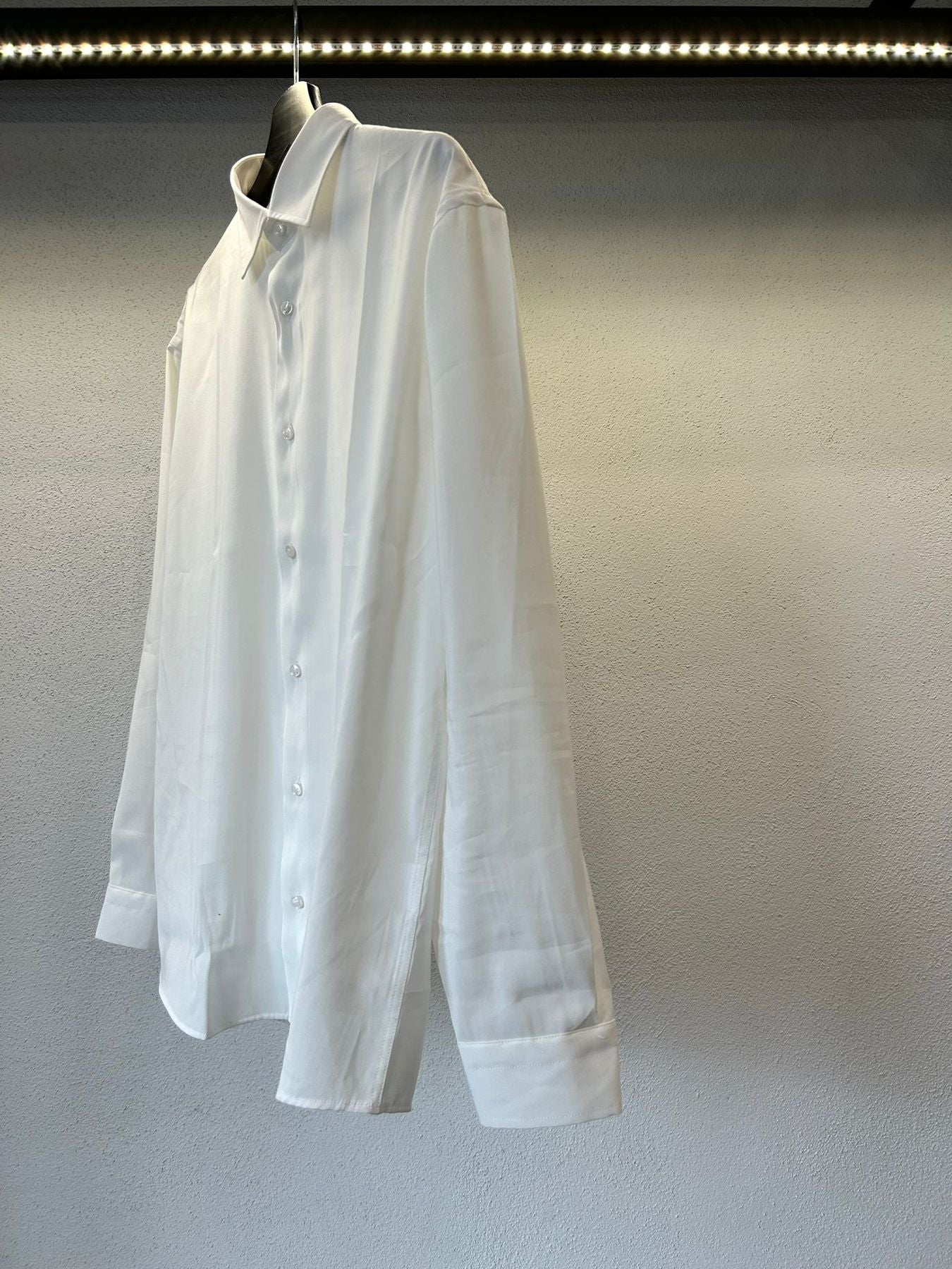 CAMICIA OVERSIZE IN CUPRO